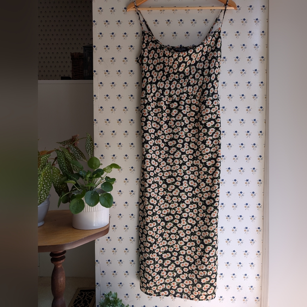 Brave Soul Black Floral Dress